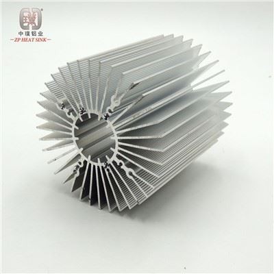 Solsikke radiatorprofil i aluminium