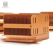 Kobberstemplet finne køleplade